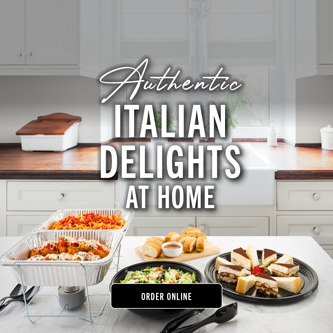 Authentic Italian Delights at home. Order now.