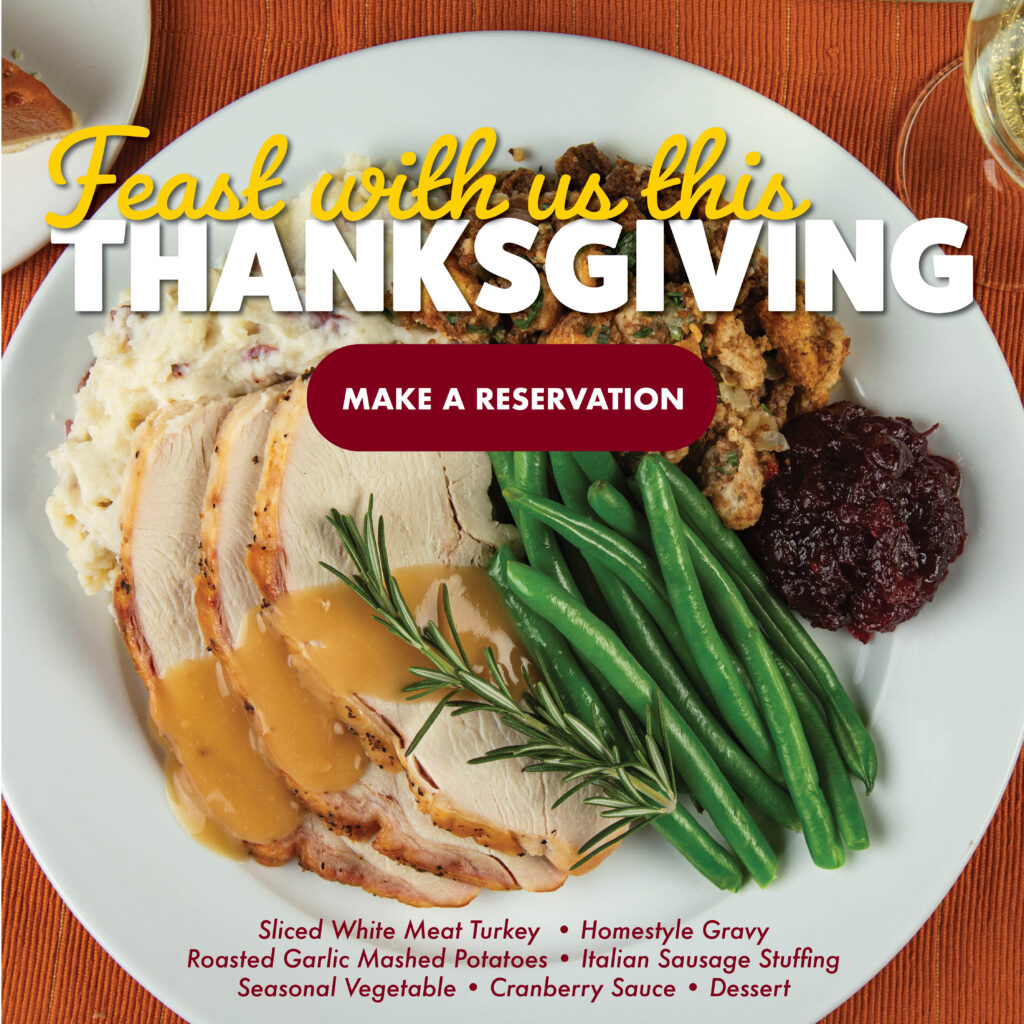 Feast with us this Thanksgiving