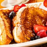 A photo of Bravo's french toast