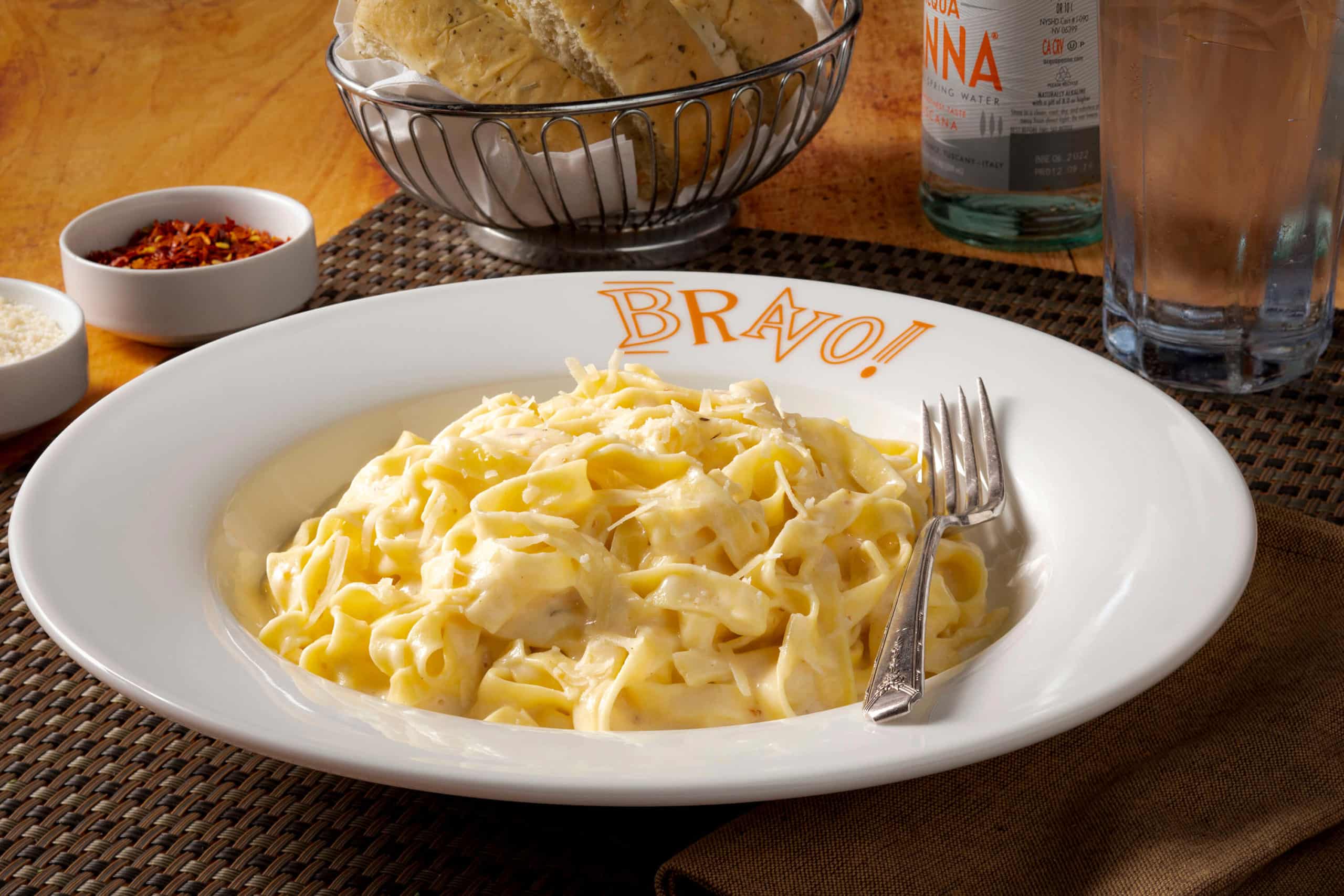 An image of Bravo Fettucine Alfredo