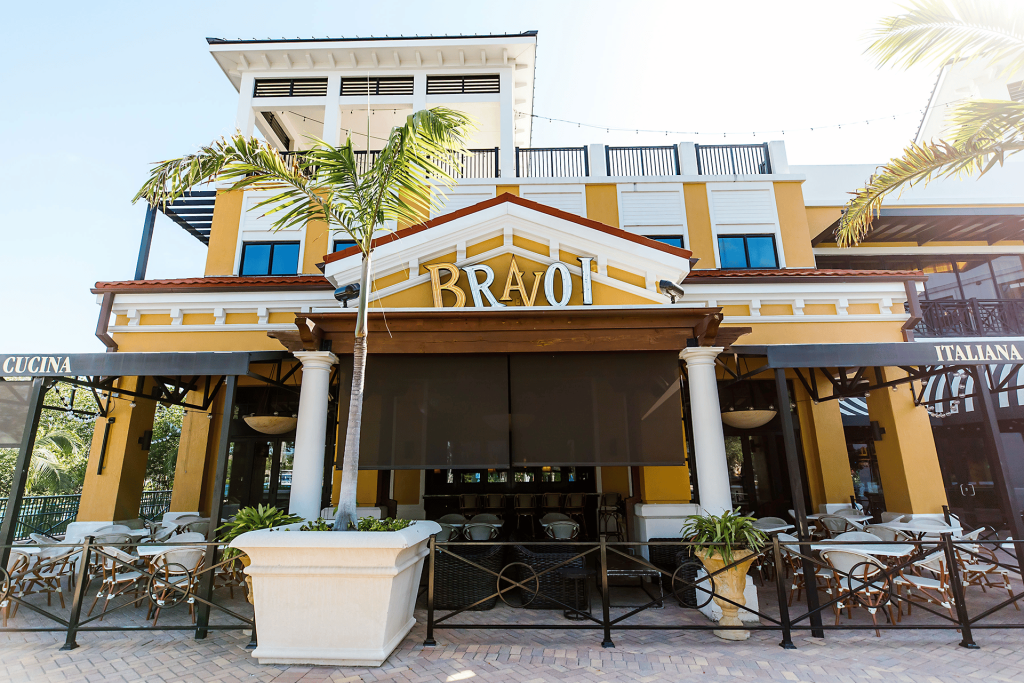 The exterior of a Bravo! Italian Kitchen